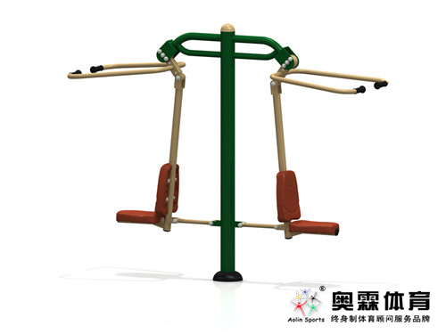 健身器材 南京健身器材 雙位坐拉訓練器 雙位坐拉訓練器